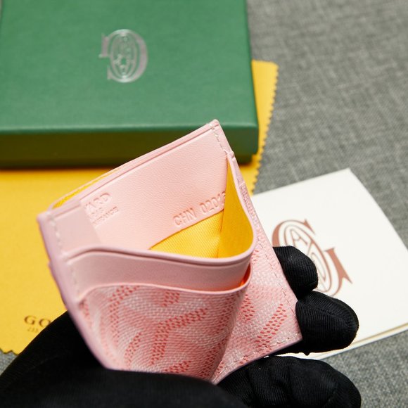 Goyard Saint-Sulpice Card Holder - Pink - Picture 9 of 9